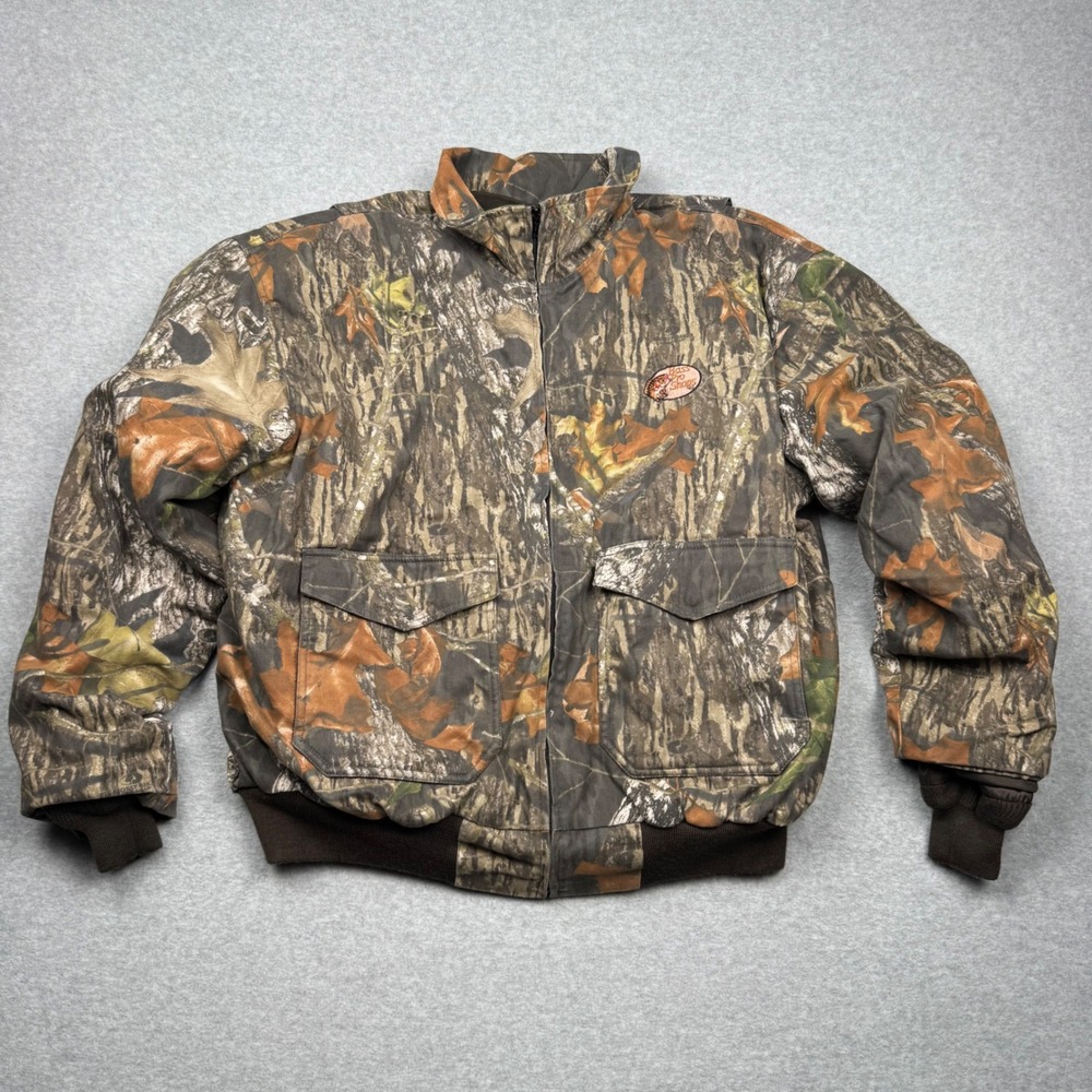RedHead Mens XL Mossy Oak Camo Thinsulate Insulated Hunting Jacket Bass Pro Shop